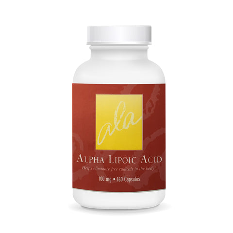 Image of Alpha Lipoic Acid - 180 capsules | 100mg