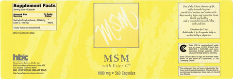Image of MSM - 360 Capsules