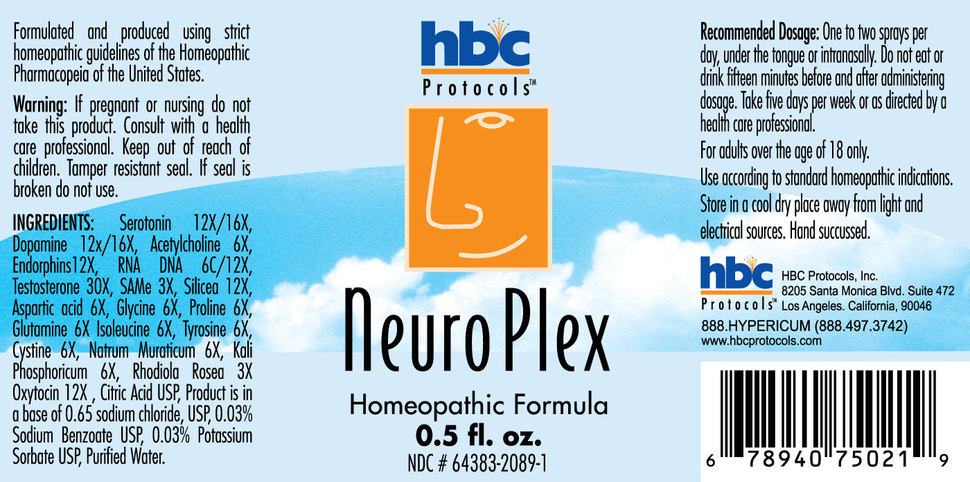 NEUROPLEX HOMEOPATHIC FORMULA