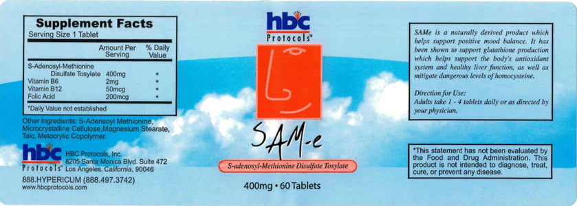 SAMe - 60 Tablets