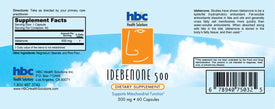 Idebenone 500mg 60 Capsules